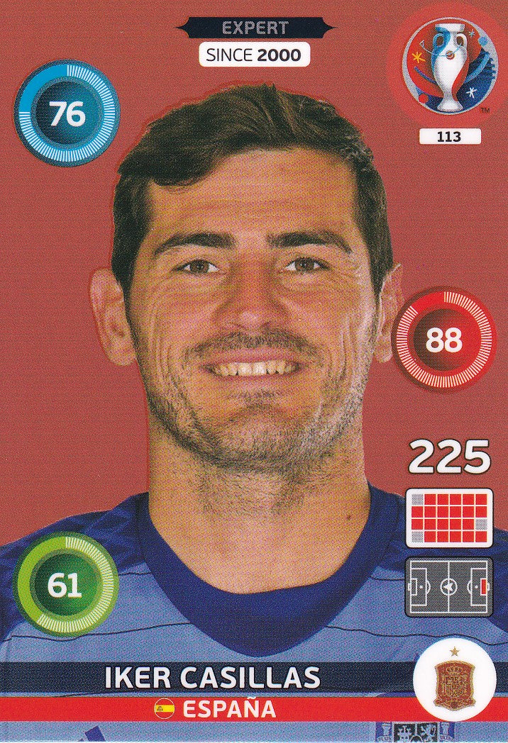 113. IKER CASILLAS - ESPANA - EXPERT SINCE 2000