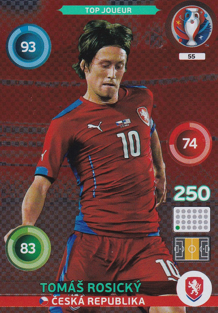 055. TOMAS ROSICKY - CESKA REPUBLIKA - TOP JOUEUR