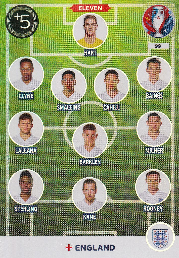 099. ENGLAND - ELEVEN