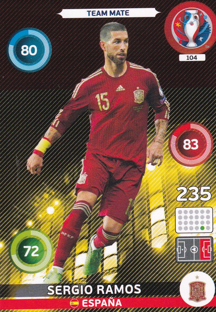 104 SERGIO RAMOS - ESPANA