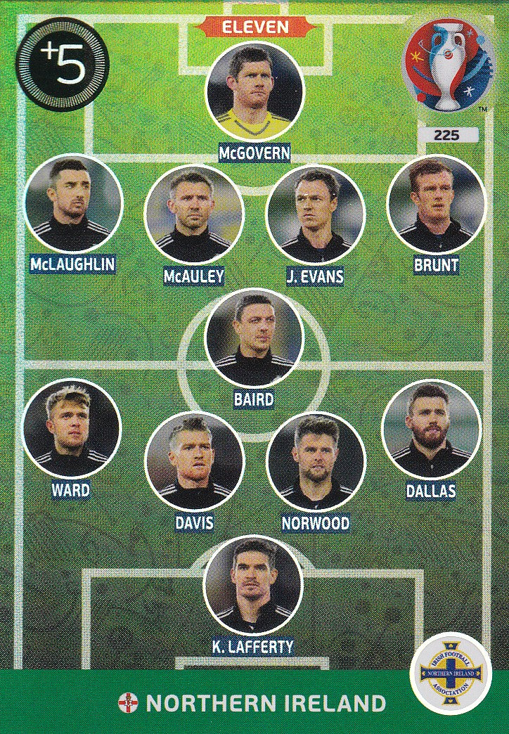225. NORTHERN IRELAND - ELEVEN