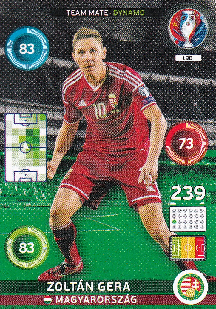 198. ZOLTAN GERA - MAGYARORSZAG - DYNAMO
