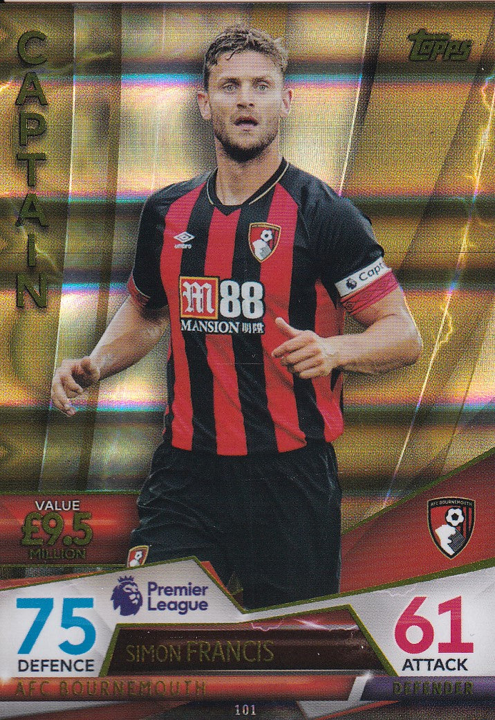 101. SIMON FRANCIS - BOURNEMOUTH - CAPTAIN