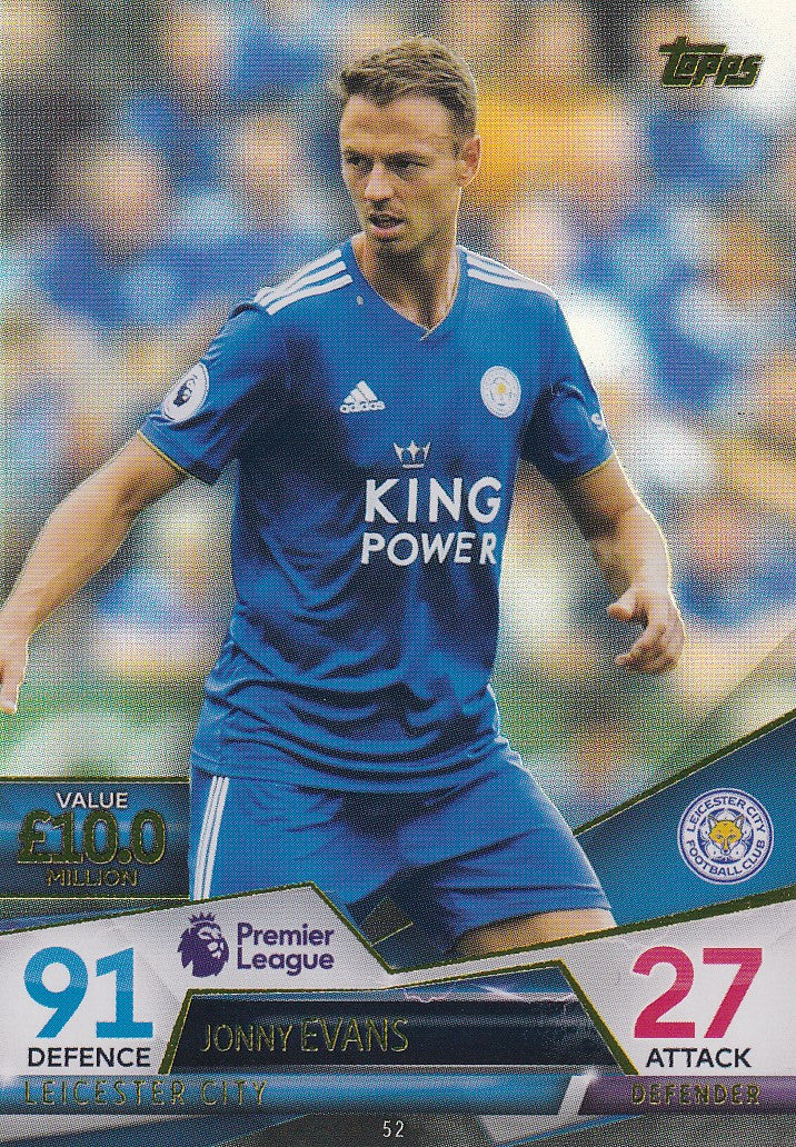 052. JOHNNY EVANS - LEICESTER