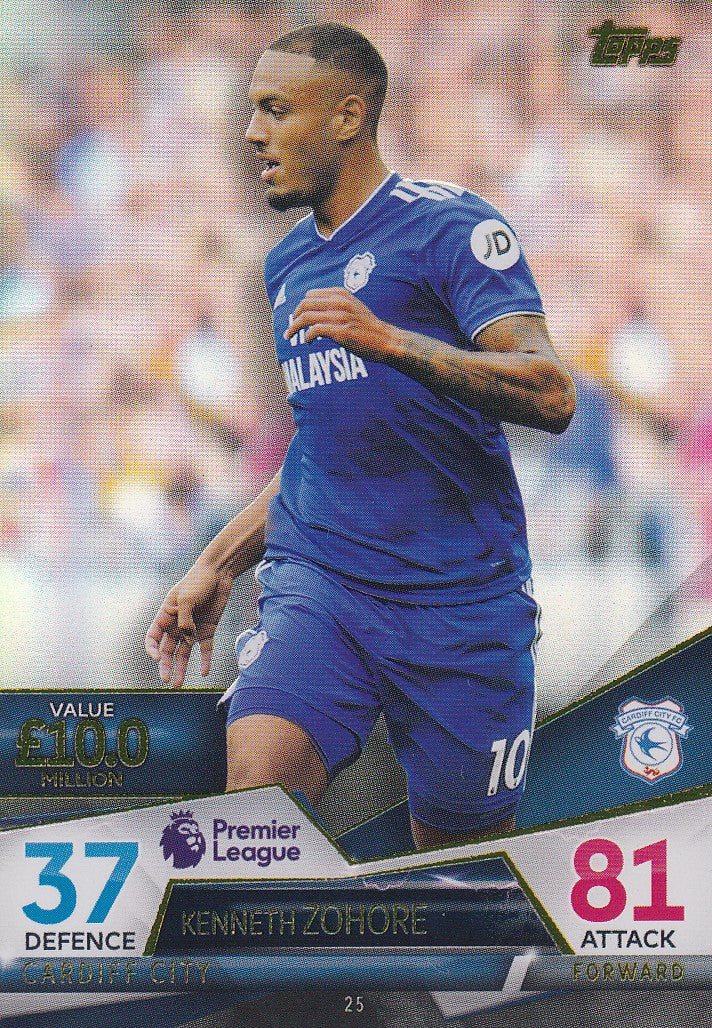 025. KENNETH ZOHORE - CARDIFF CITY