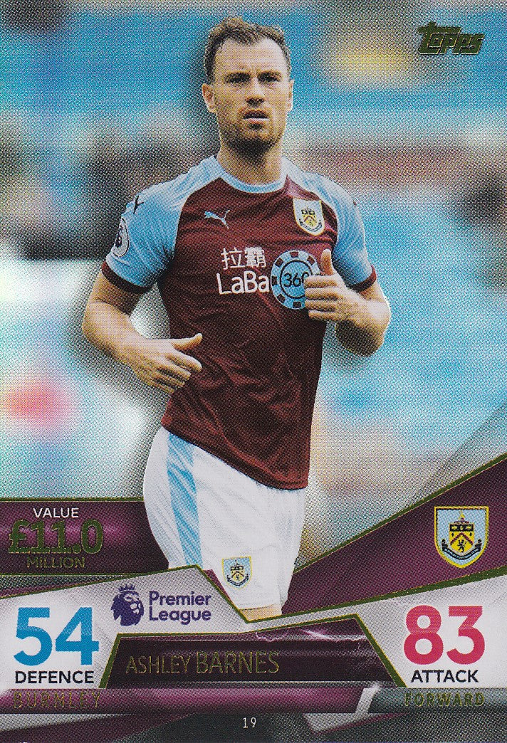 019. ASHLEY BARNES - BURNLEY