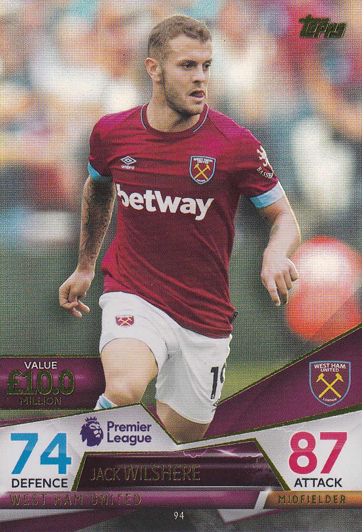 094. JACK WILSHERE - WEST HAM UNITED
