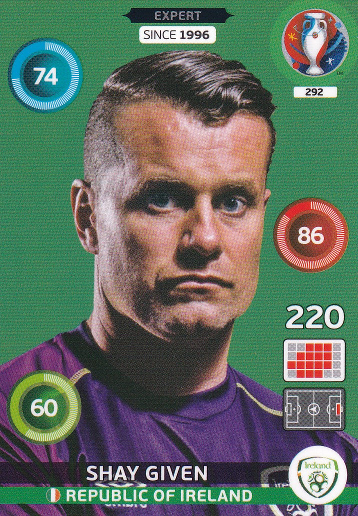 292. SHAY GIVEN - REPUBLIC OF IRELAND - EXPERT SINCE 1996
