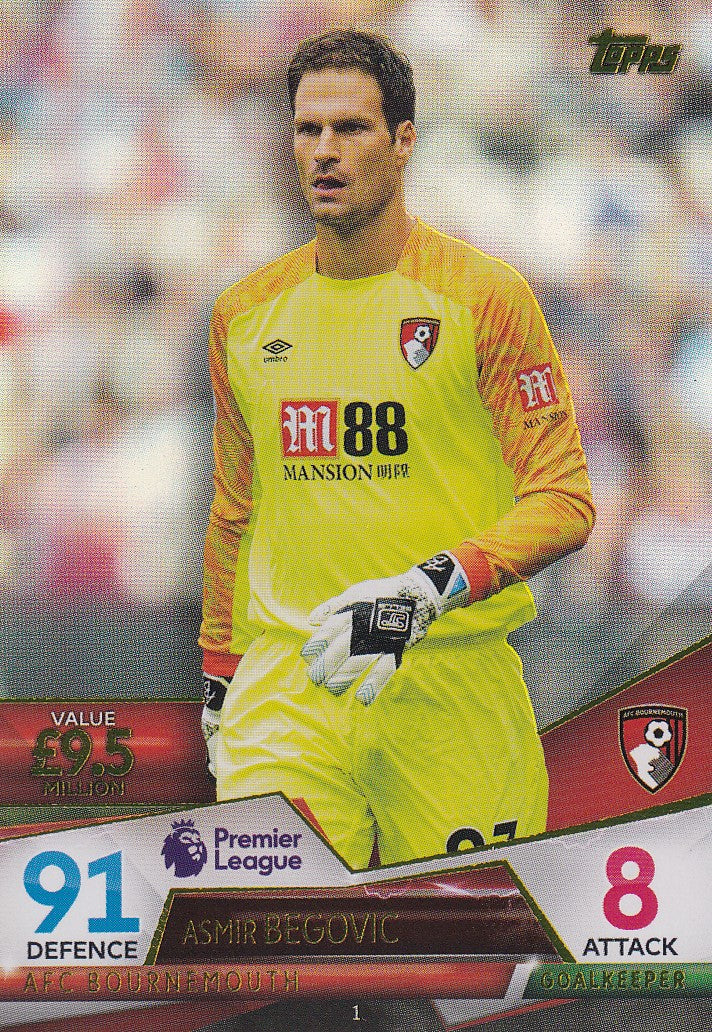 001. ASMIR BEGOVIC - AFC BOURNEMOUTH