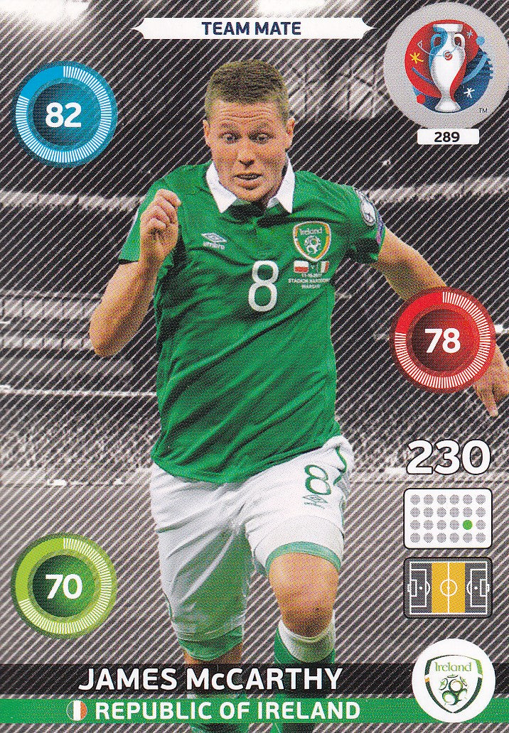 289. JAMES MCCARTHY - REPUBLIC OF IRELAND