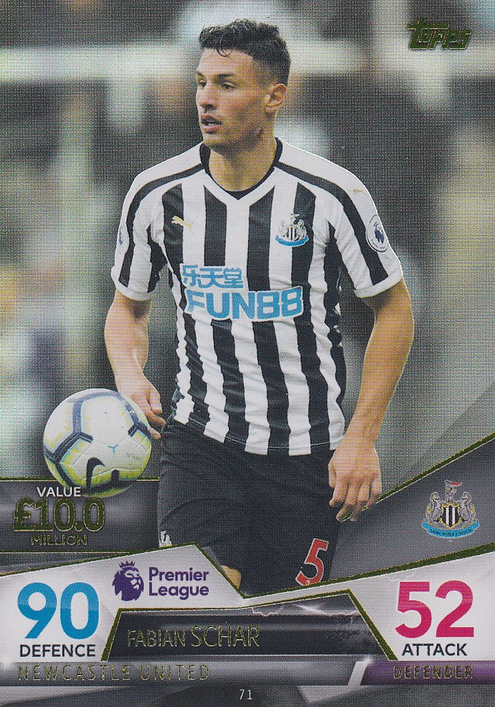 071. FABIAN SCHAR - NEWCASTLE UNITED
