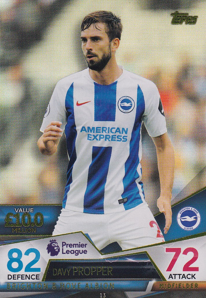 013. DAVY PROPPER - BRIGHTON & HOVE ALBION
