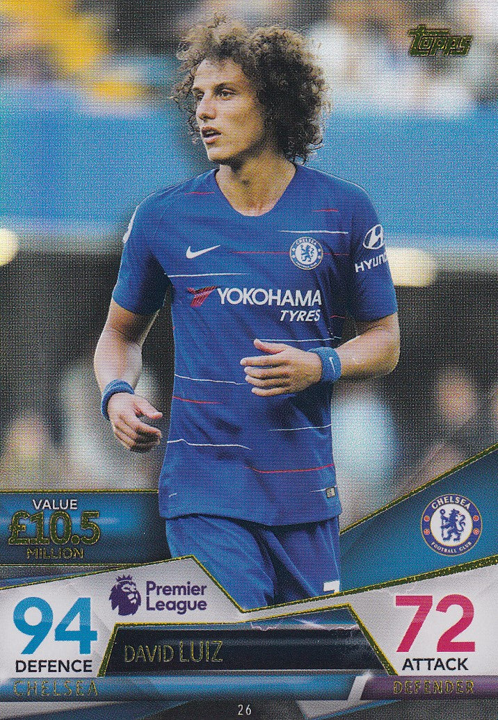 026. DAVID LUIZ - CHELSEA