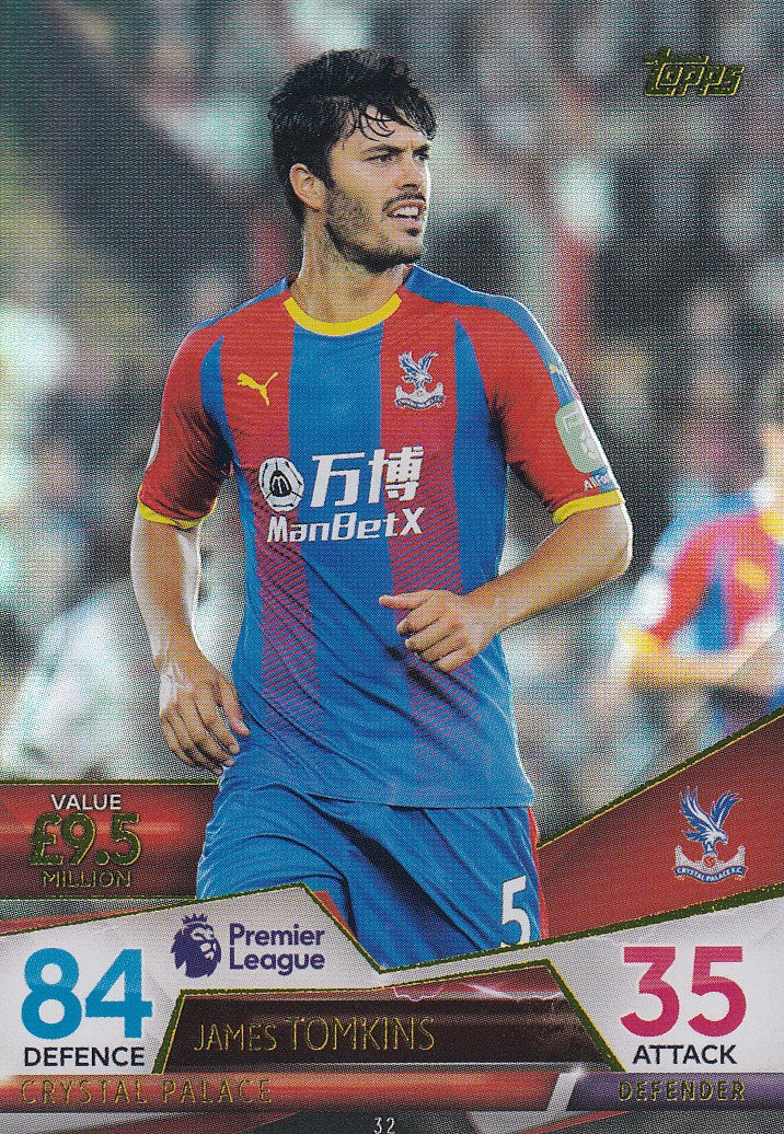 032. JAMES TOMKINS - CRYSTAL PALACE