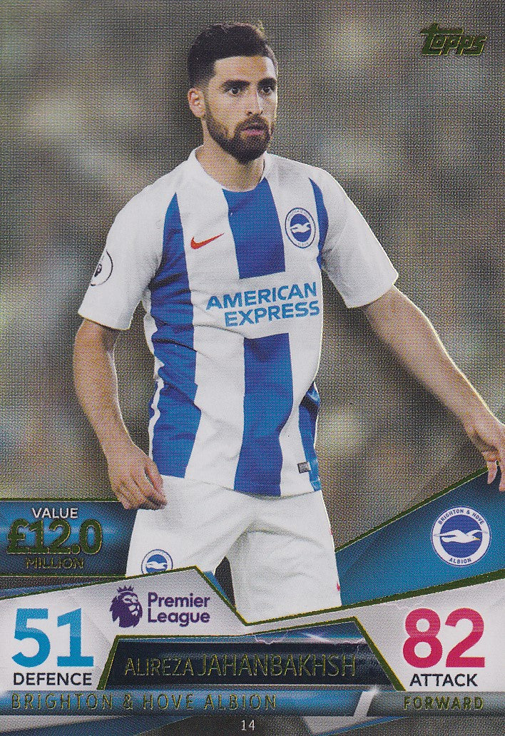 014. ALIREZA JAHANBAKHSH - BRIGHTON & HOVE ALBION