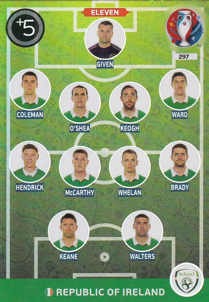 297. REPUBLIC OF IRELAND - ELEVEN