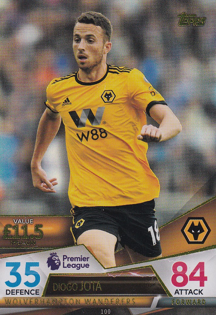 100. DIOGO JOTA - WOLVERHAMPTON WANDERERS