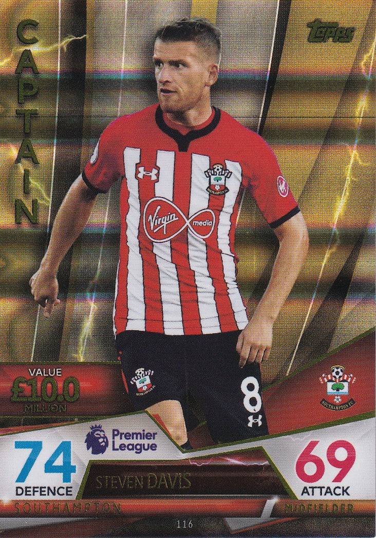 116. STEVEN DAVIS - SOUTHAMPTON - CAPTAIN