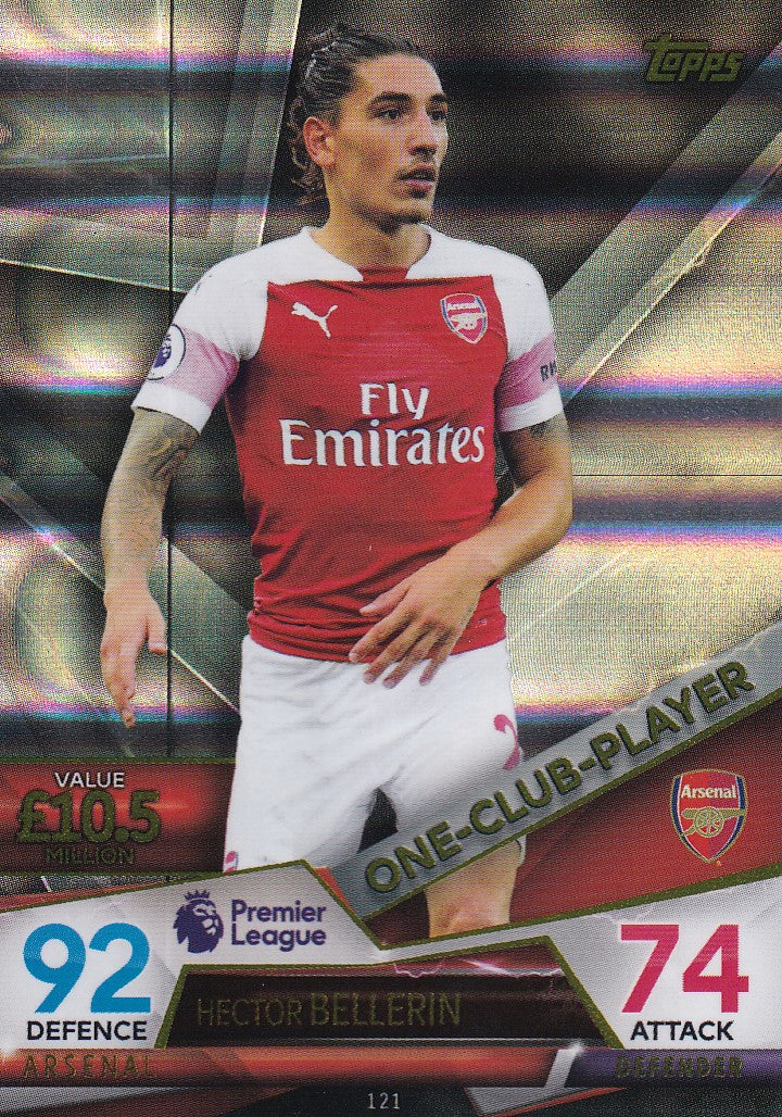 121. HECTOR BELLERIN - ARSENAL - ONE-CLUB-PLAYER