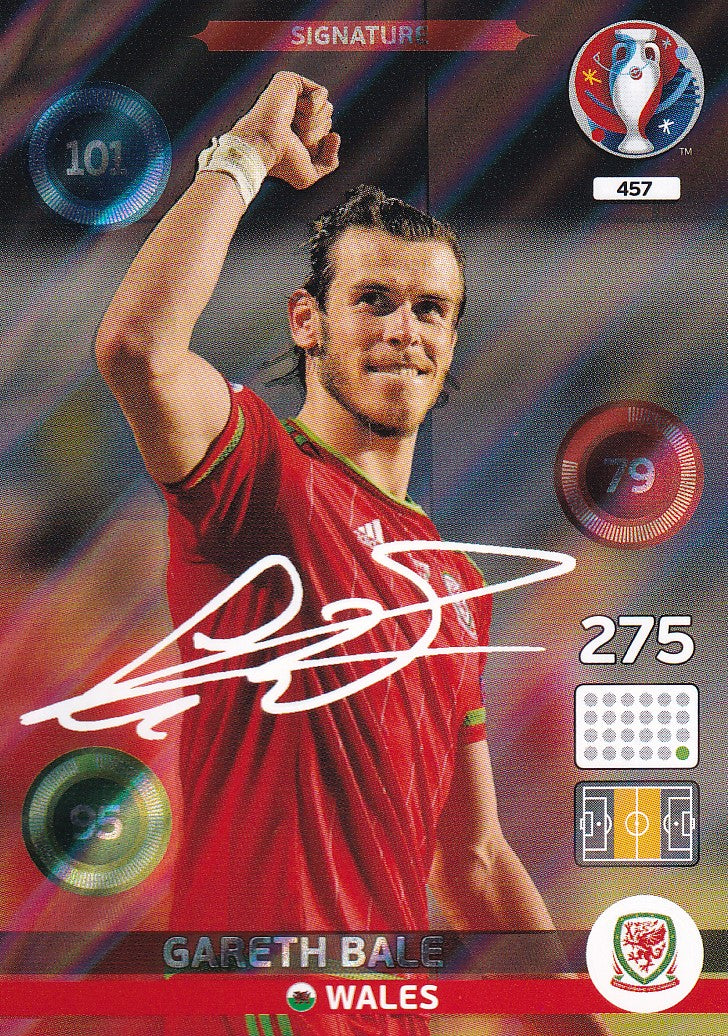 457. GARETH BALE - WALES - SIGNATURE
