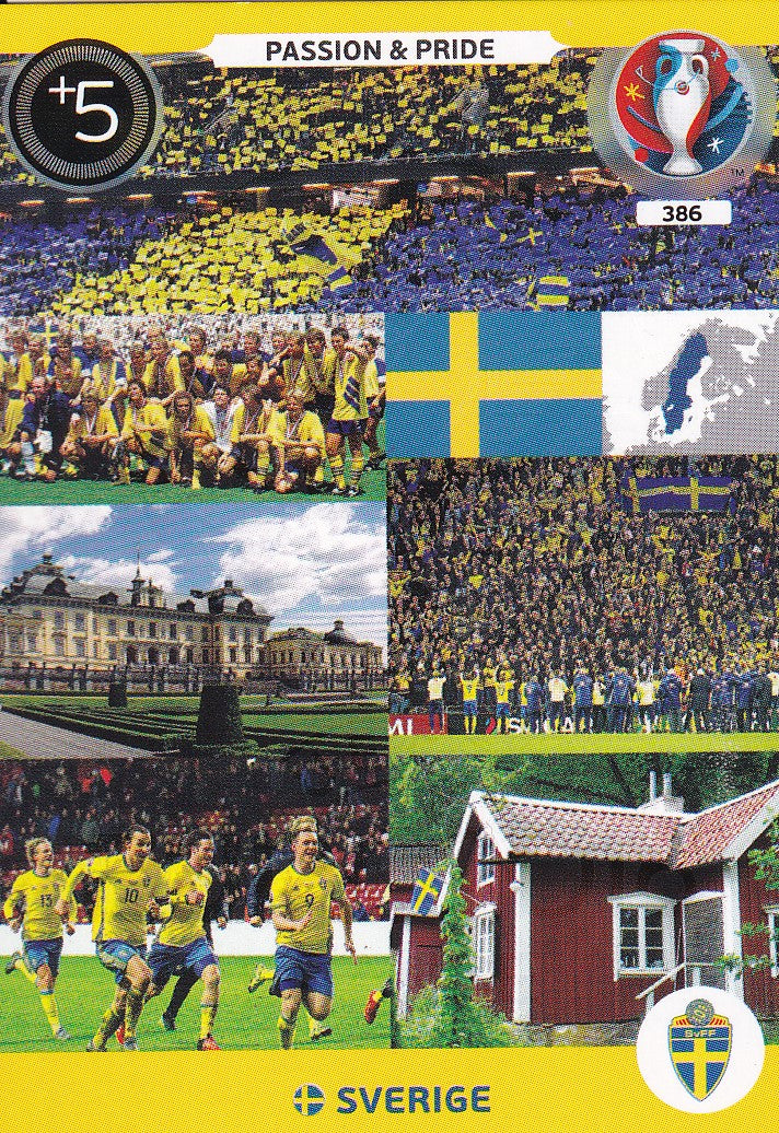 386. SVERIGE - PASSION & PRIDE