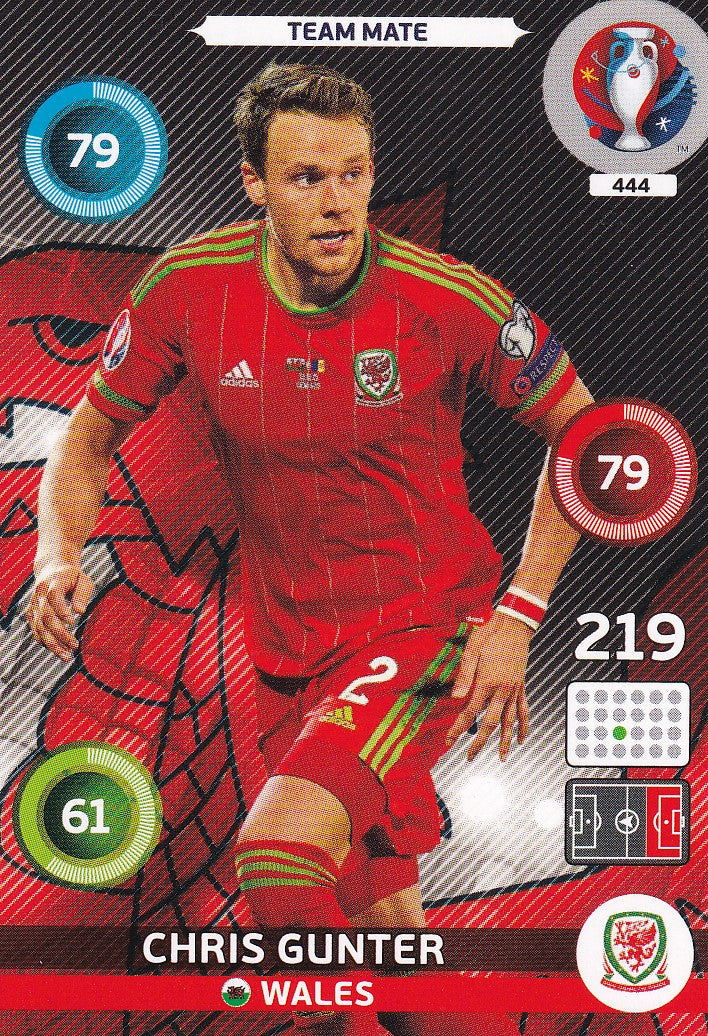 444. CHRIS GUNTER - WALES