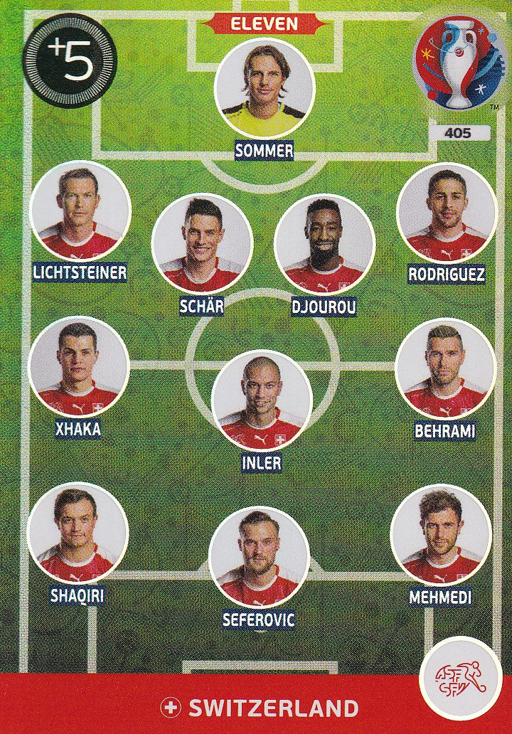 405. SWITZERLAND - ELEVEN