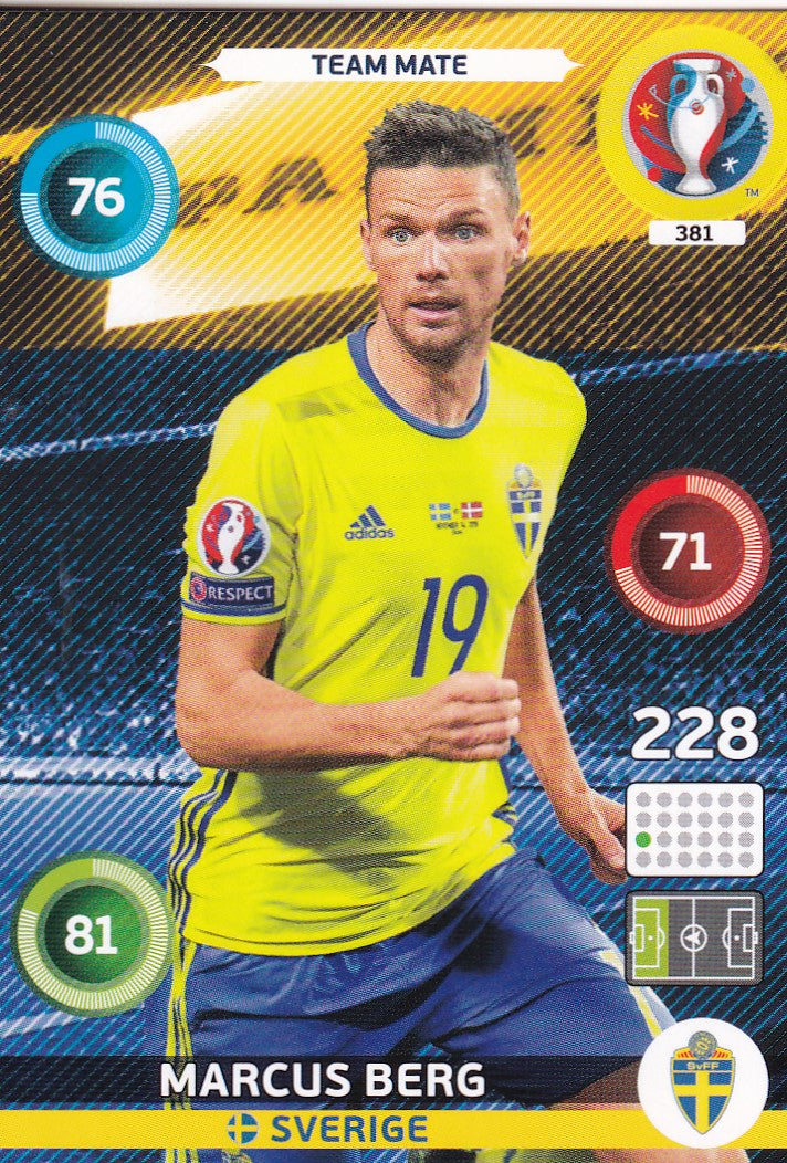 381. MARCUS BERG - SVERIGE