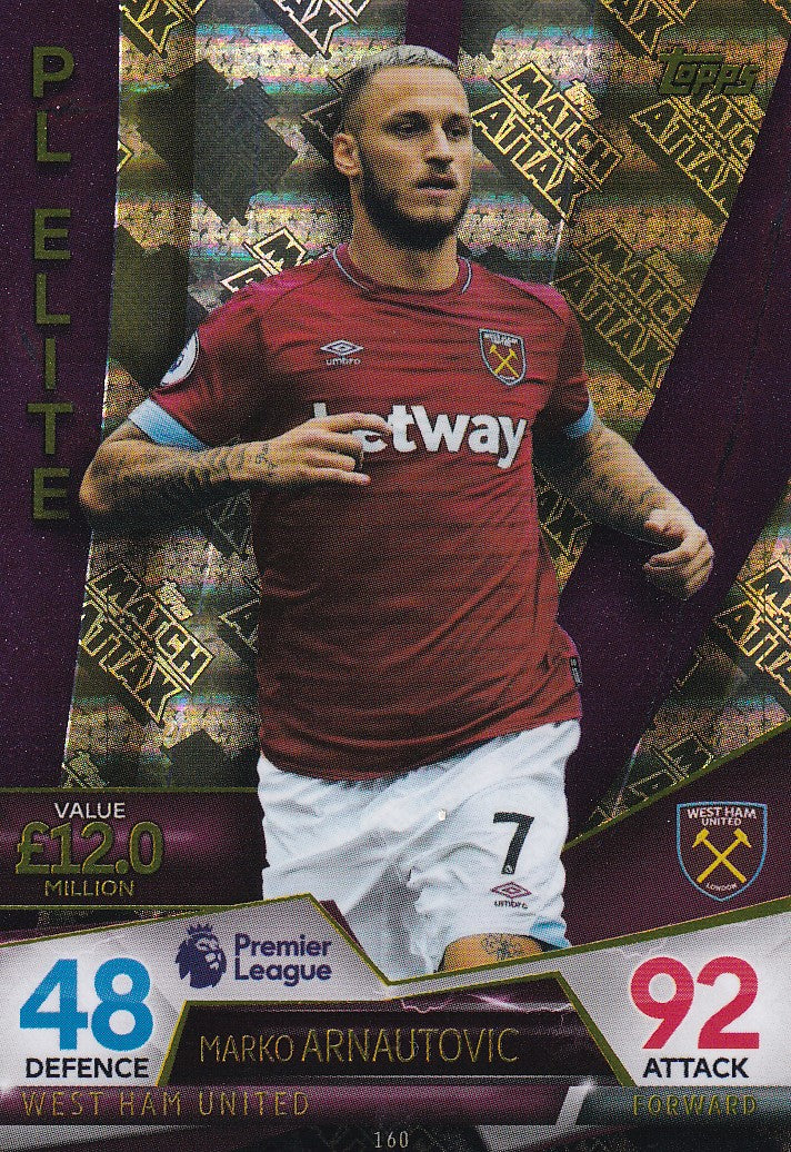 160. MARKO ARNAUTOVIC - WEST HAM UNITED - PL ELITE