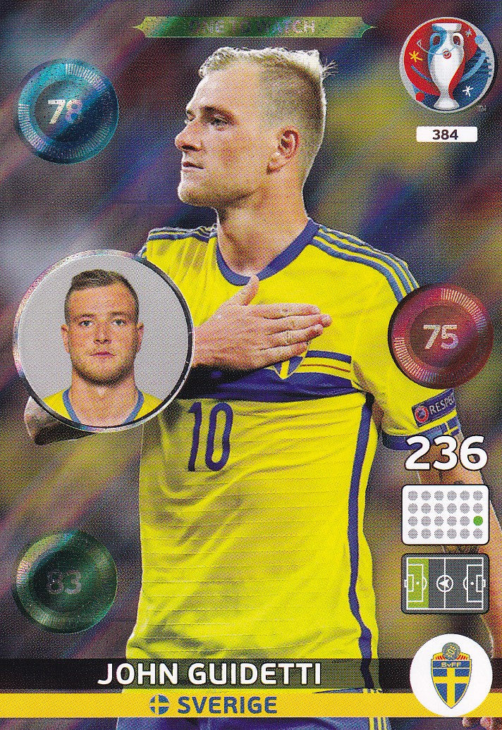 384. JOHN GUIDETTI - SVERIGE - ONE TO WATCH
