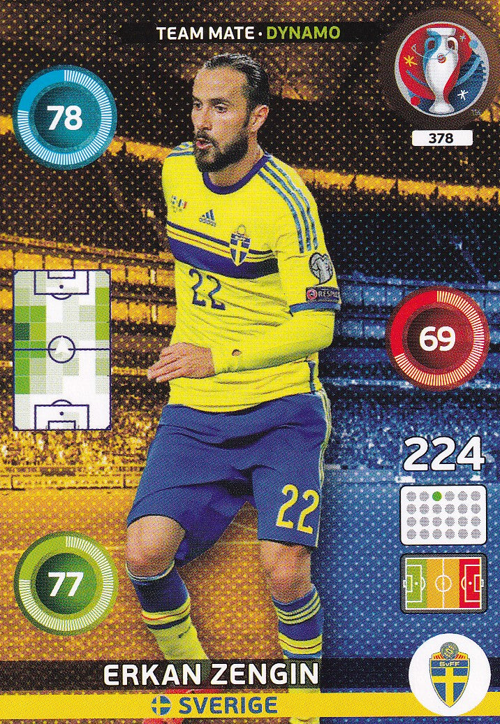 378. ERKAN ZENGIN - SVERIGE - DYNAMO