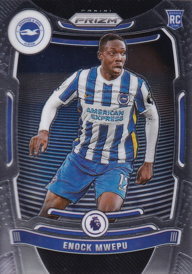 182. ENOCK MWEPU - BRIGHTON & HOVE ALBION - ROOKIE CARD