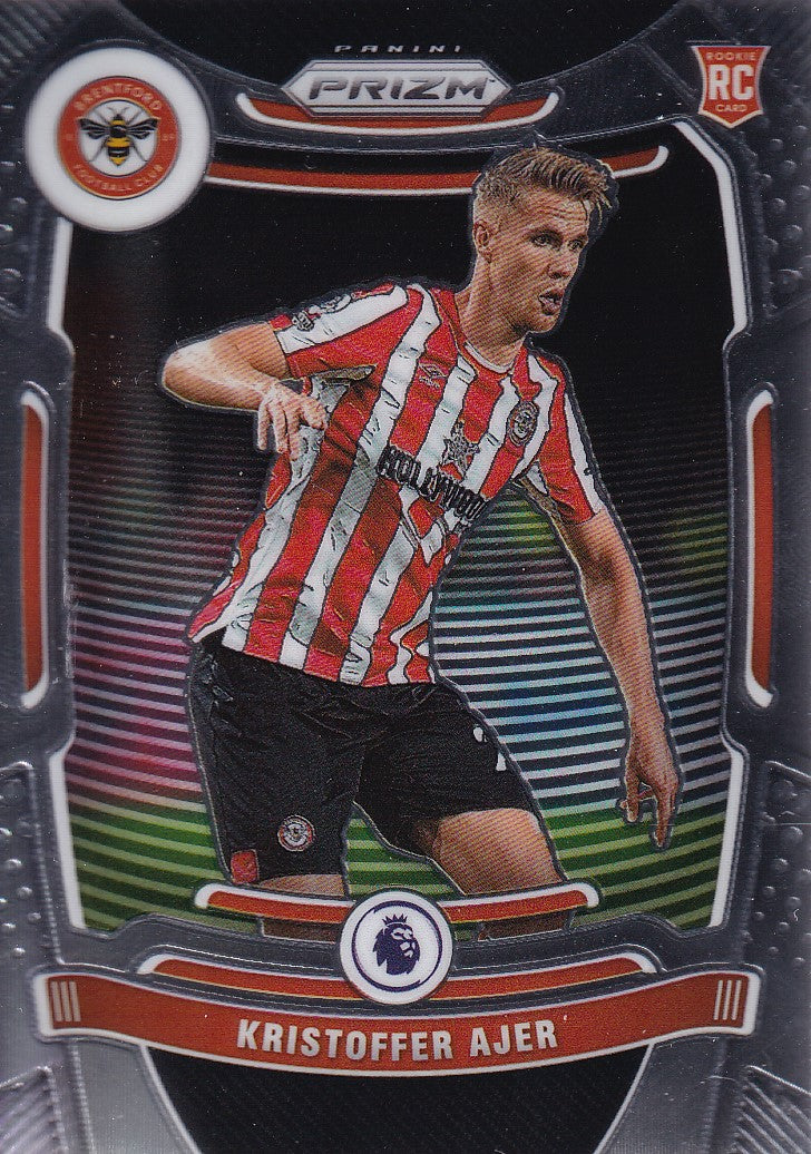 141. KRISTOFFER AJER - BRENTFORD - ROOKIE CARD