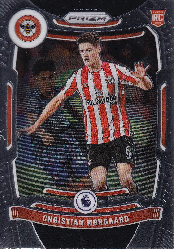 142. CHRISTIAN NØRGAARD - BRENTFORD - ROOKIE CARD