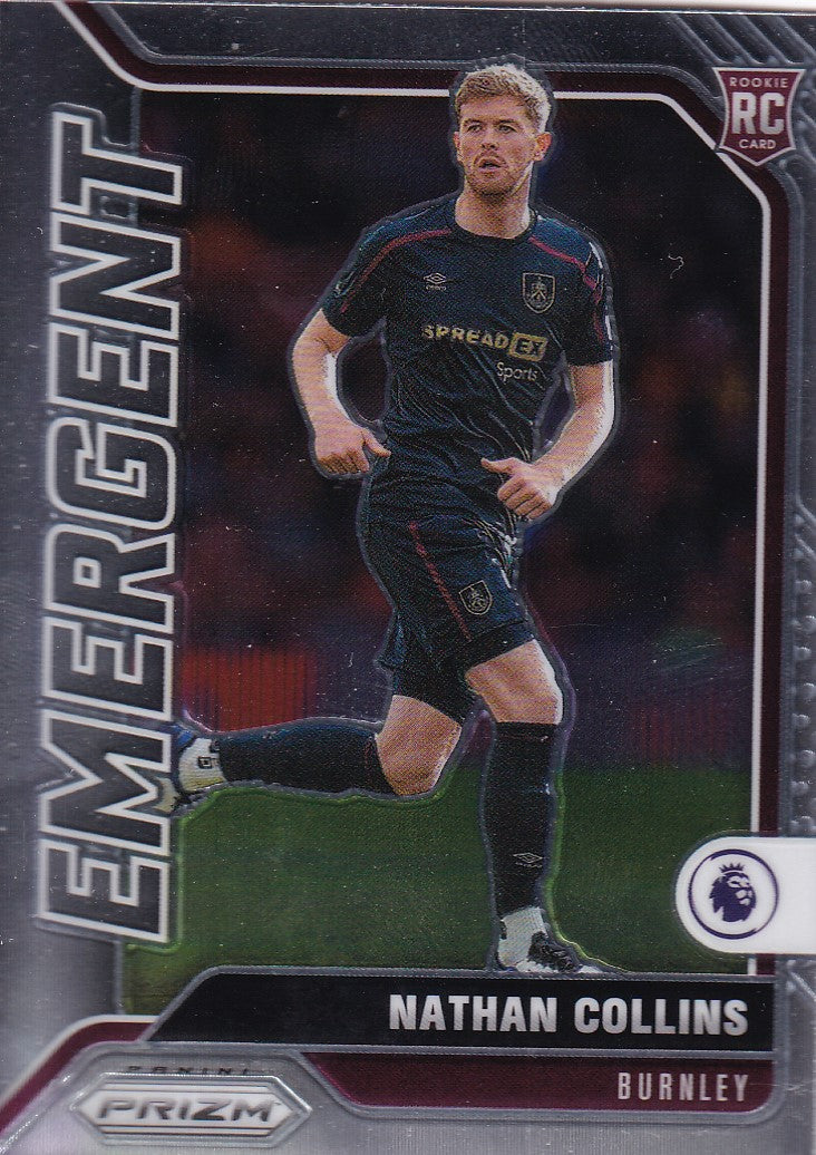 010. NATHAN COLLINS - BURNLEY - ROOKIE CARD - EMERGENT