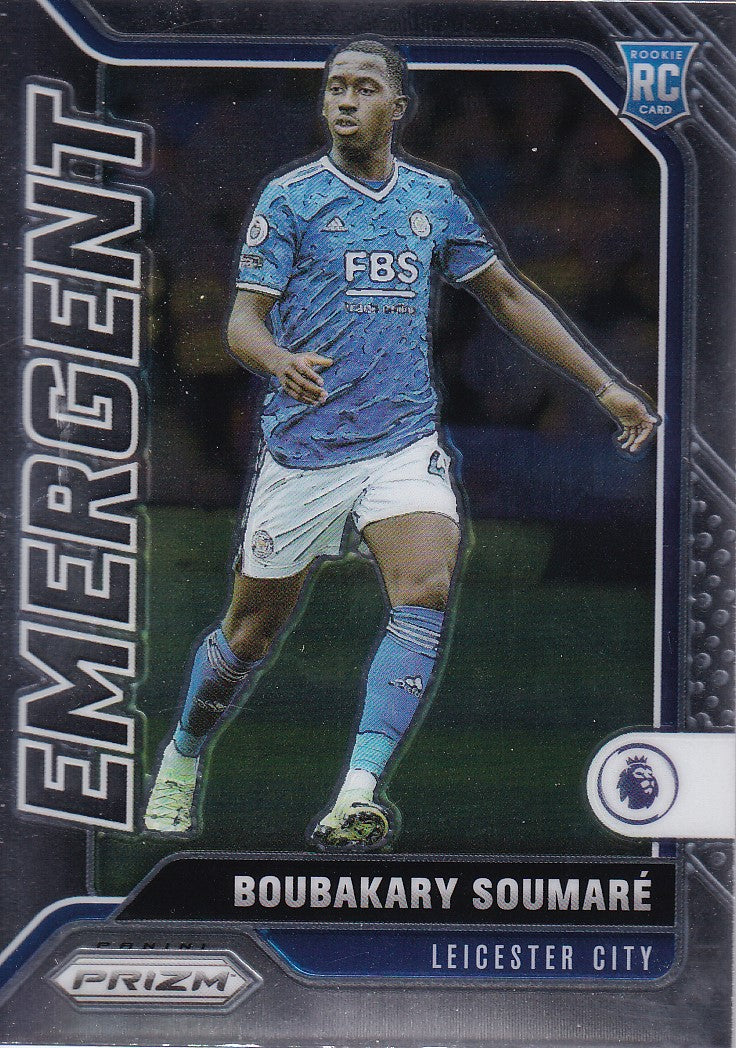 018. BOUBAKARY SOUMARE - LEICESTER CITY - ROOKIE CARD - EMERGENT