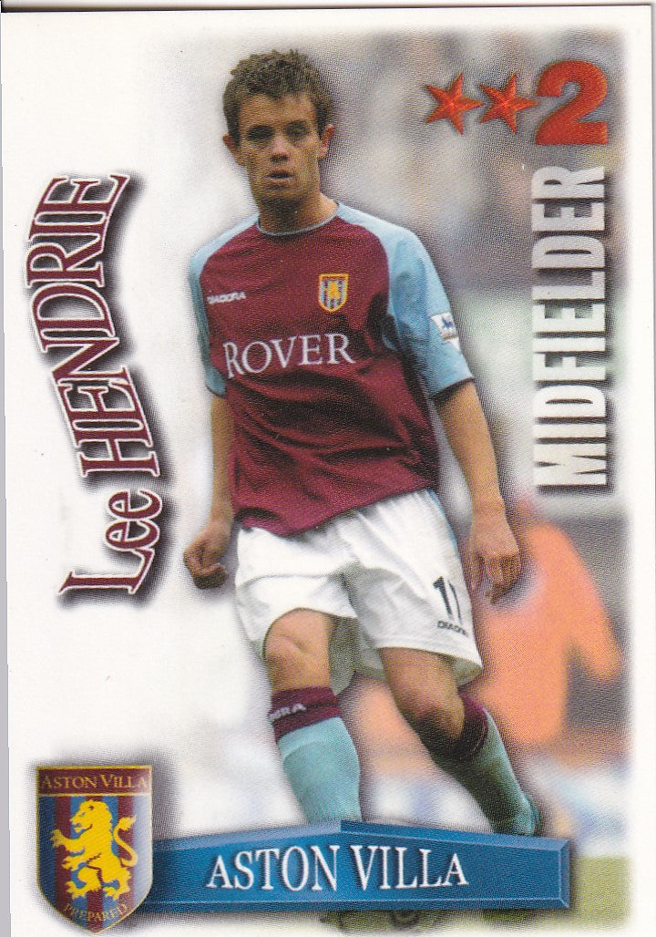 029. LEE HENDRIE - ASTON VILLA