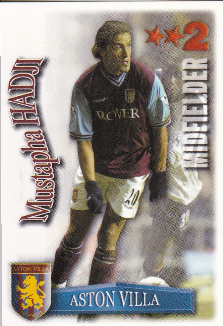 032. MUSTAPHA HADJI - ASTON VILLA