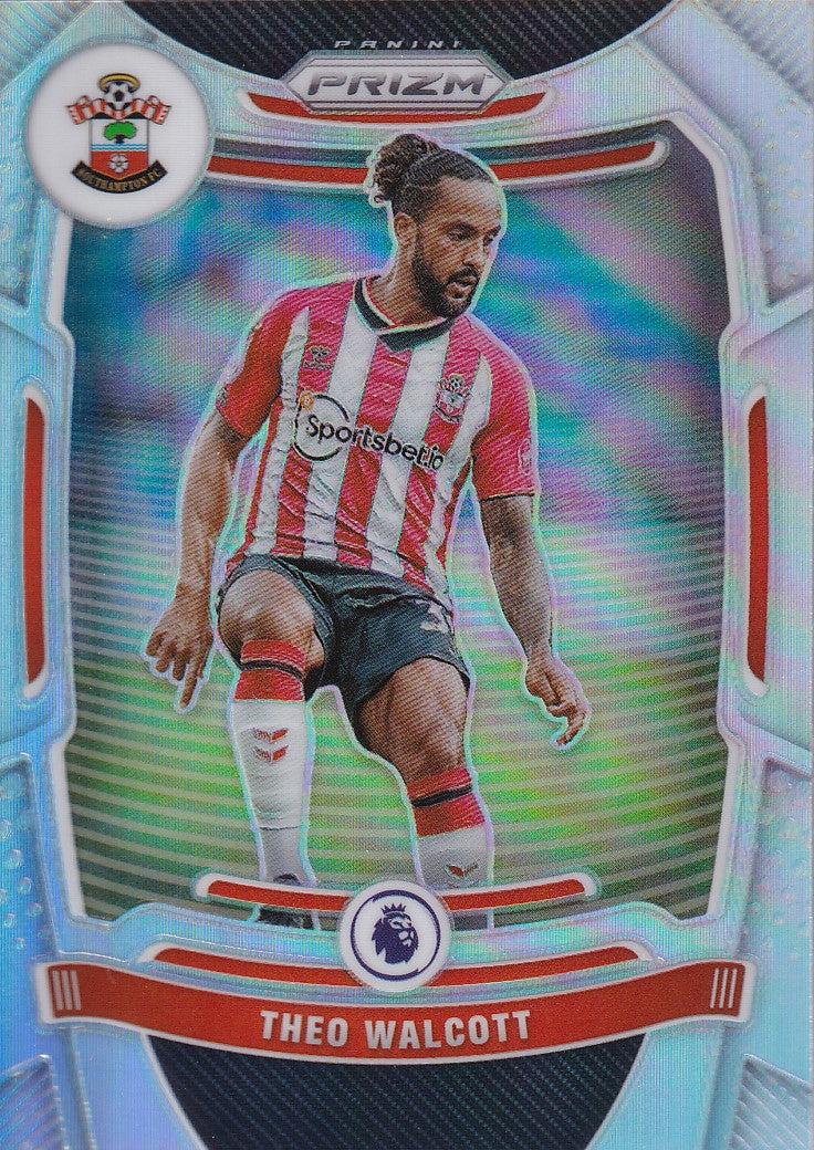 117. THEO WALCOTT - SOUTHAMPTON - SILVER PRIZM
