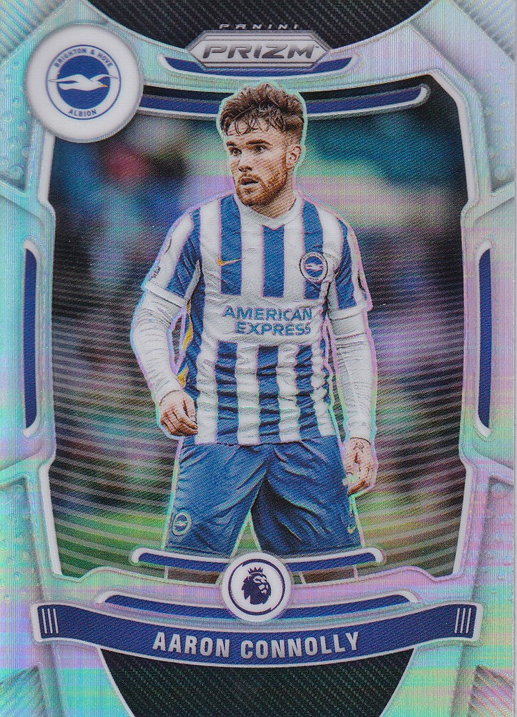 195. AARON CONNOLLY - BRIGHTON & HOVE ALBION - SILVER PRIZM