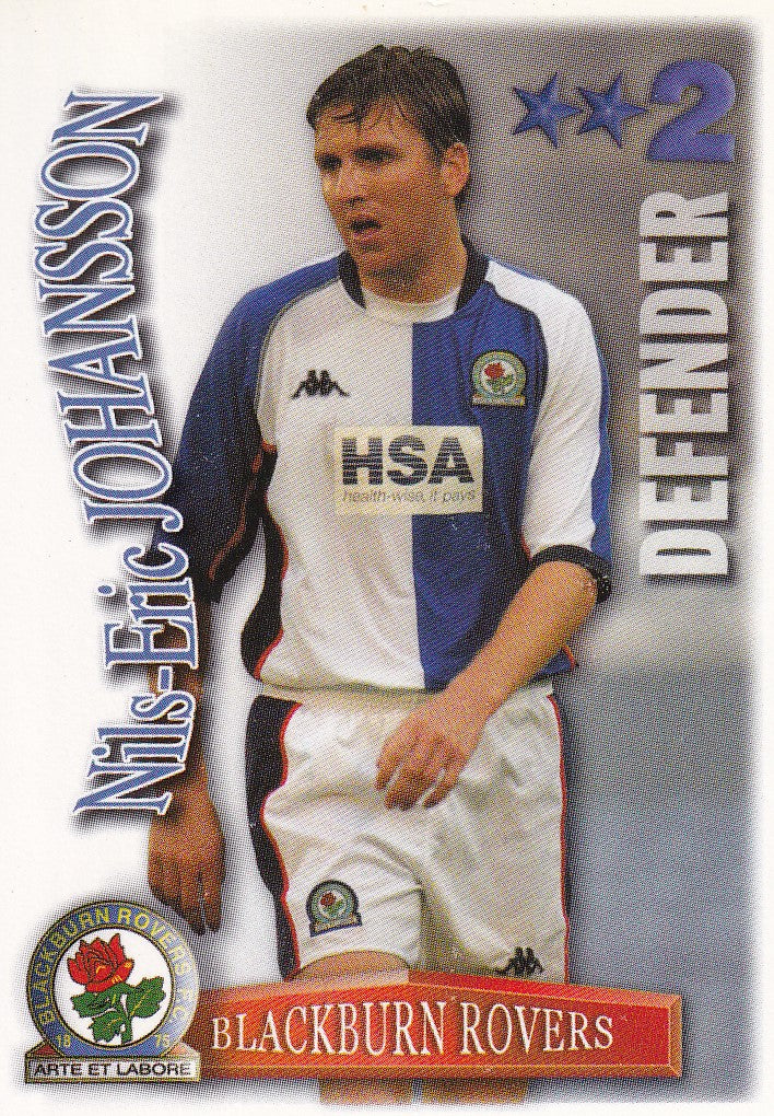 054. NILS-ERIC JOHANSSON - BLACKBURN ROVERS
