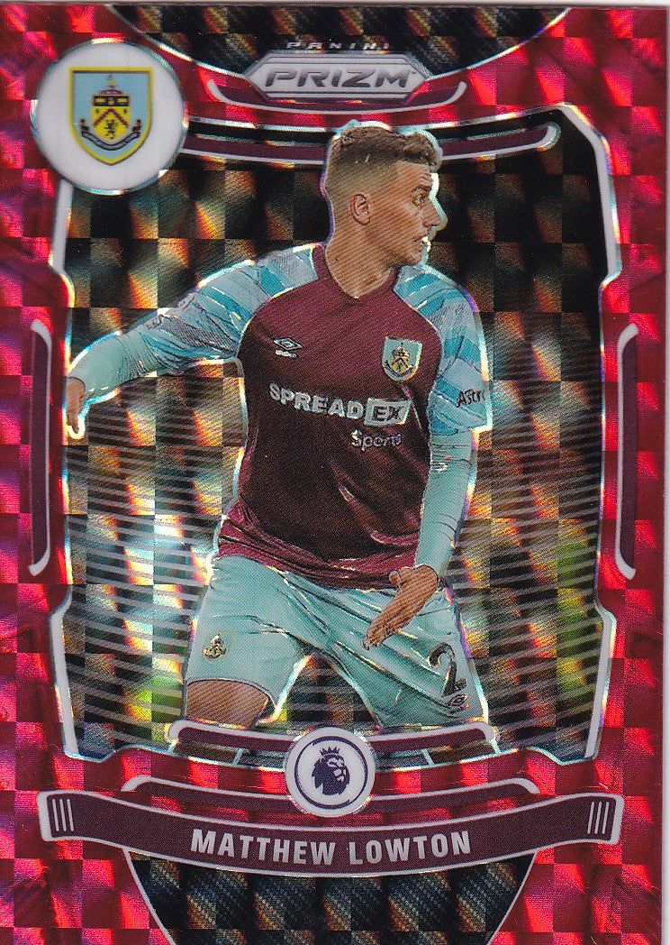 065. MATTHEW LOWTON - BURNLEY - RED ICE