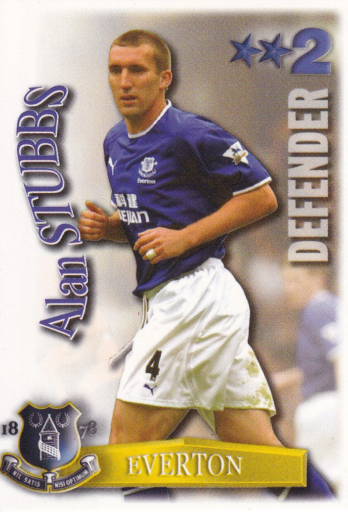 126. ALAN STUBBS - EVERTON