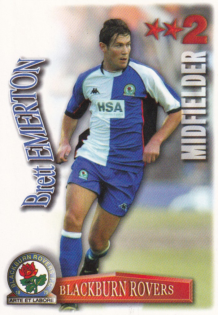 061. BRETT EMERTON - BLACKBURN ROVERS