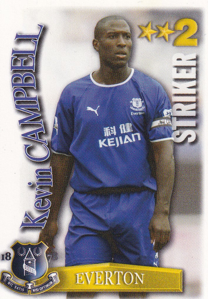 138. KEVIN CAMPBELL - EVERTON