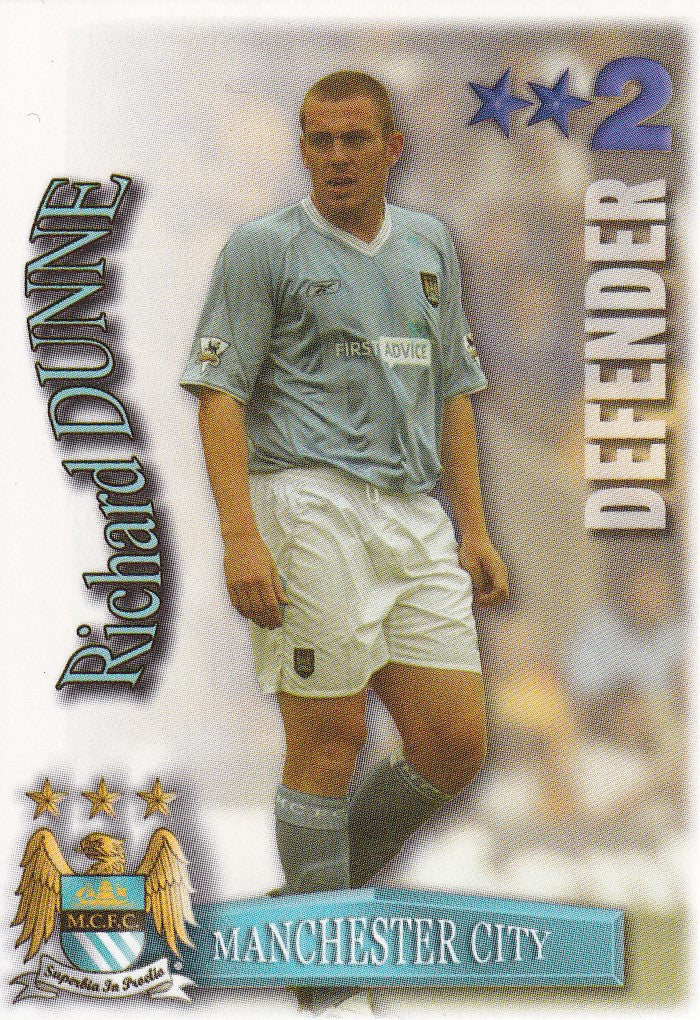 216. RICHARD DUNNE - MANCHESTER CITY