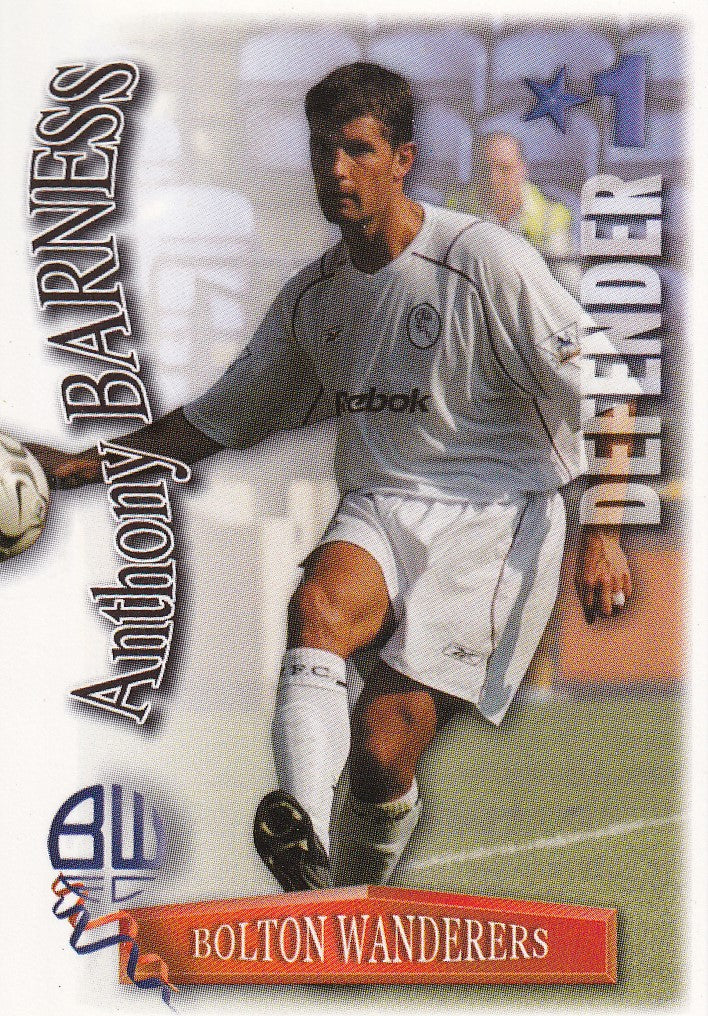 074. ANTHONY BARNESS - BOLTON WANDERERS
