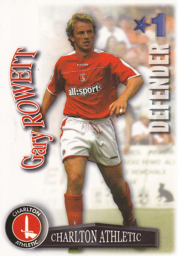 092. GARY ROWETT - CHARLTON ATHLETIC
