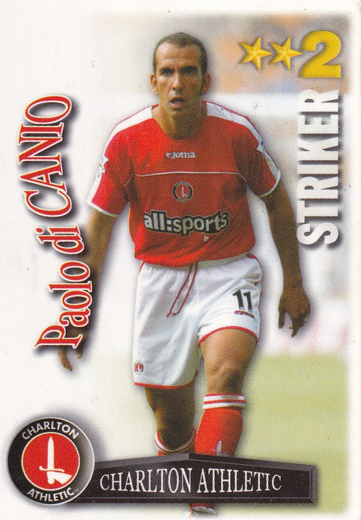 104. PAOLO DI CANIO - CHARLTON ATHLETIC