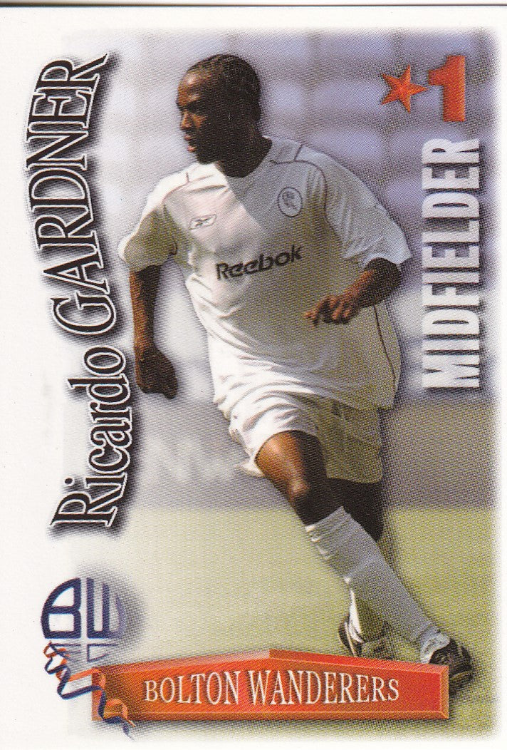 077. RICARDO GARDNER - BOLTON WANDERERS